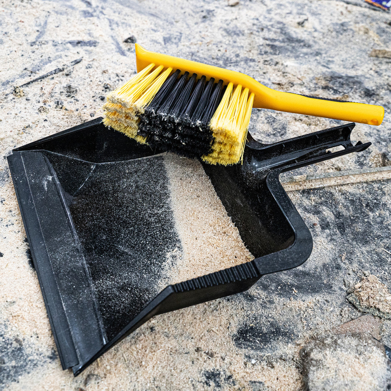 XTrade X0600001 Heavy Duty Dustpan & Brush Set 6
