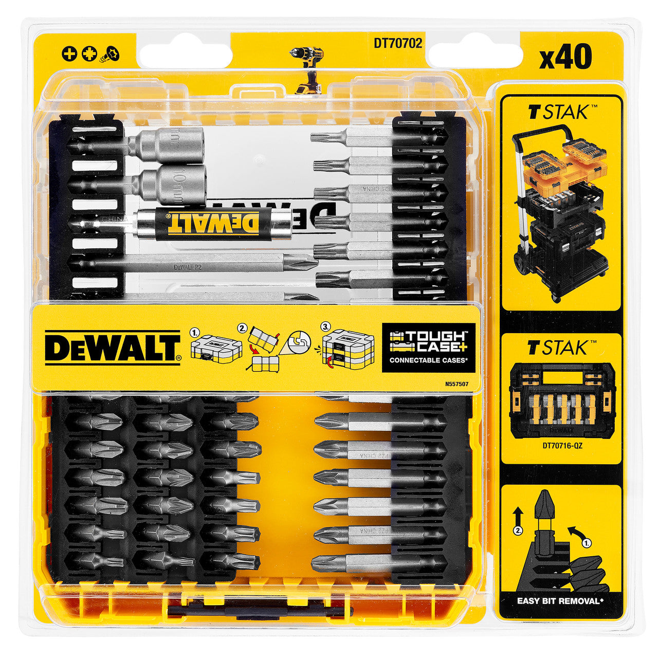 Dewalt DT70702 Screwdriving Set (40 Piece) 6