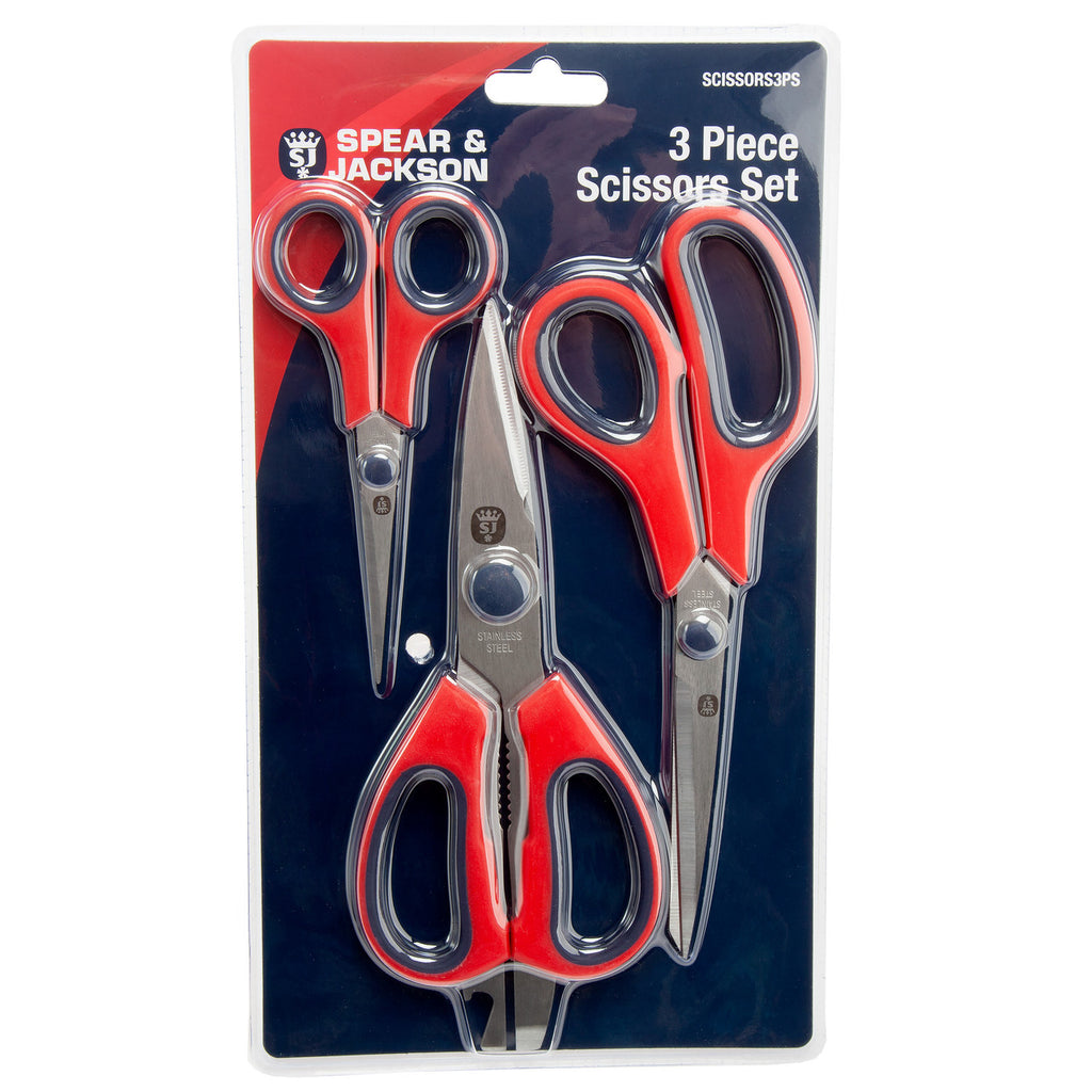 Spear & Jackson SCISSORS3PS 3 Piece Scissor Set 2
