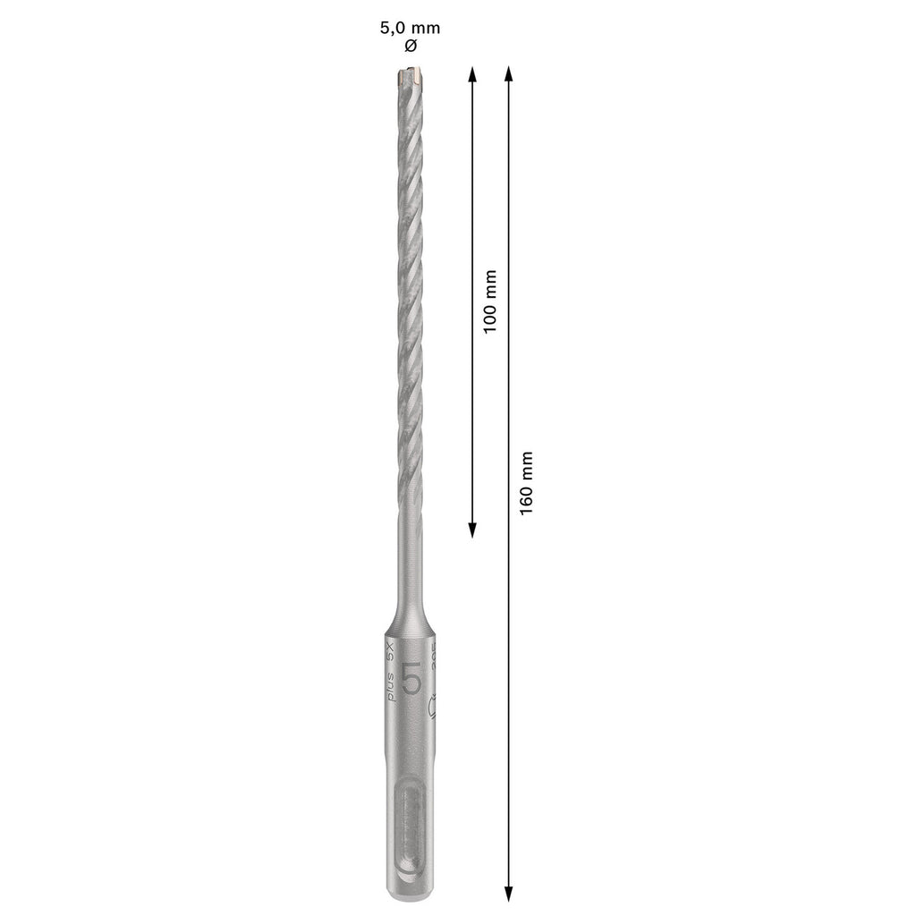 Bosch 2608833772 SDS+ 5X Masonry Drill Bit 5 x 100 x 160mm 3