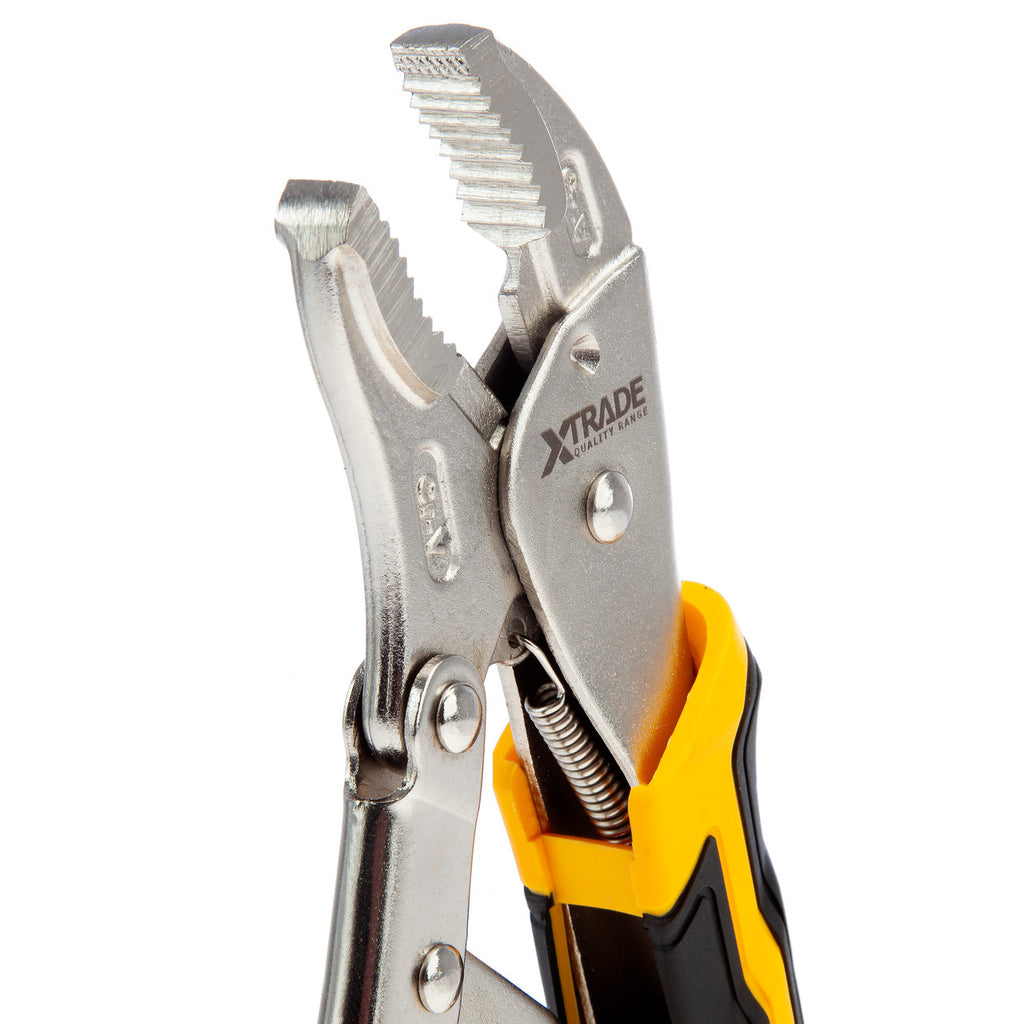 XTrade X0900204 Curved Jaw Locking Pliers 10" / 225mm 4