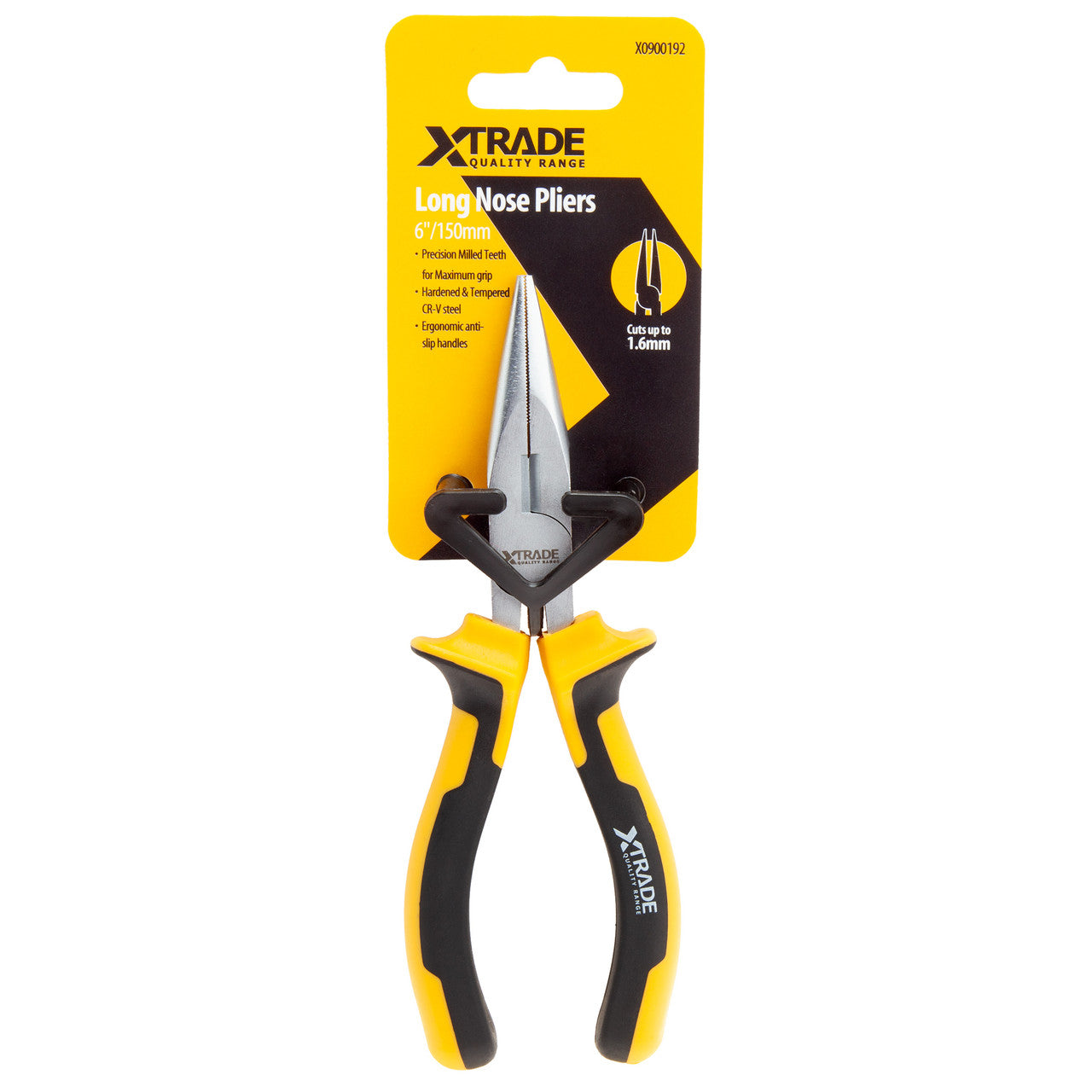 XTrade X0900192 Long Nose Pliers 6"/150mm 2