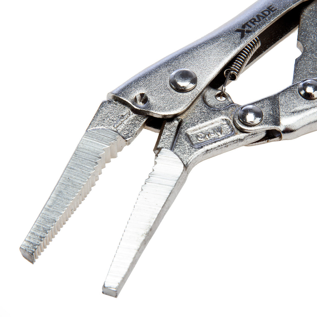 XTrade X0900205 Long Nose Locking Pliers 6" / 165mm 4