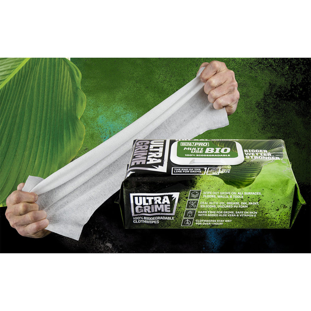 UltraGrime Pro 5940 Multiuse Bio XXL+ Clothwipes (100 Pack x 6 in CDU) 4