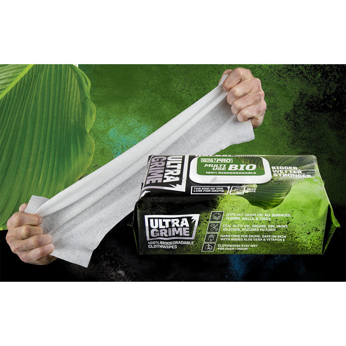 UltraGrime Pro 5940 Multiuse Bio XXL+ Clothwipes (100 Pack x 6 in CDU) 4