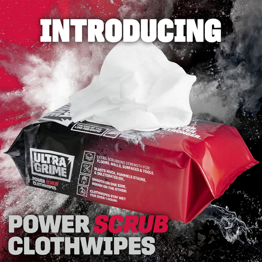 UltraGrime Pro 5920 Power Scrub XXL+ Clothwipes (80 Pack x 6 in CDU) 3