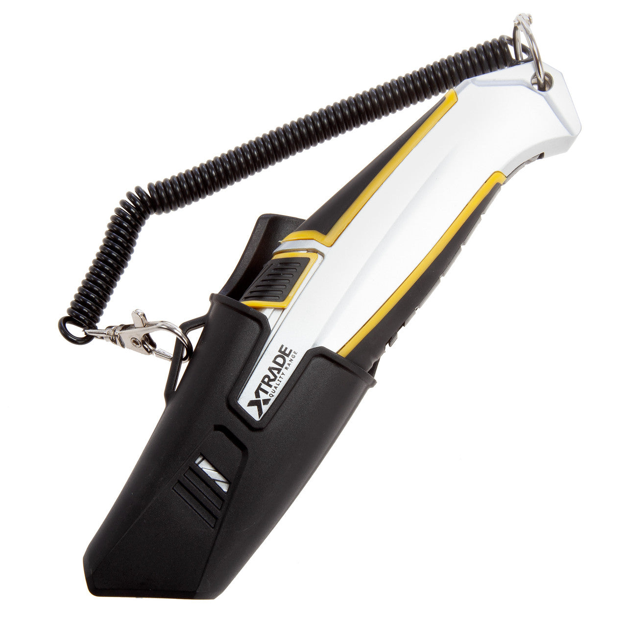 XTrade X0900150 Retractable Utility Knife with Sheath and 3 Blades
