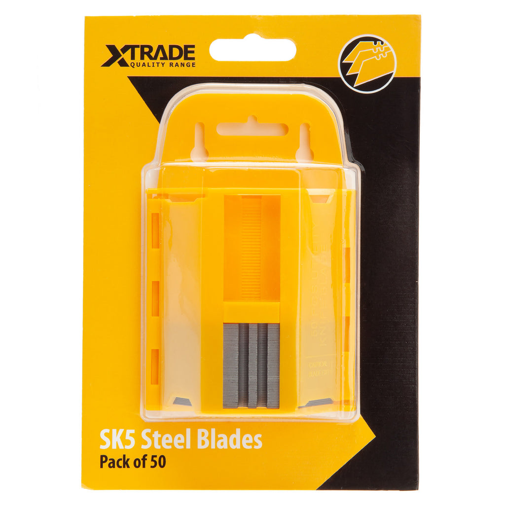 XTrade X0900158 Utility Knife Blades (Pack of 50)