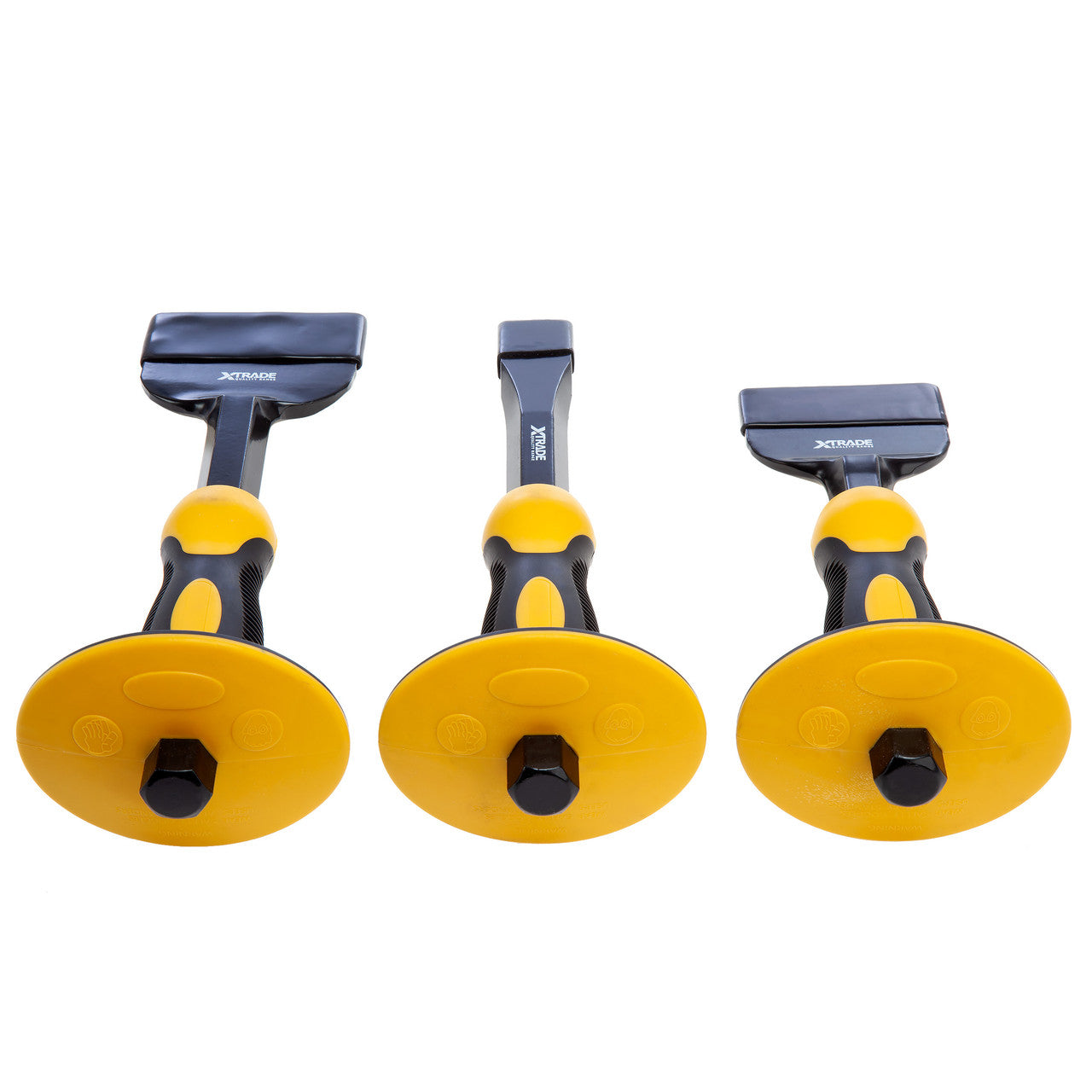 XTrade X0900148 Guarded Bolster and Cold Chisel Set (3 Piece) 3