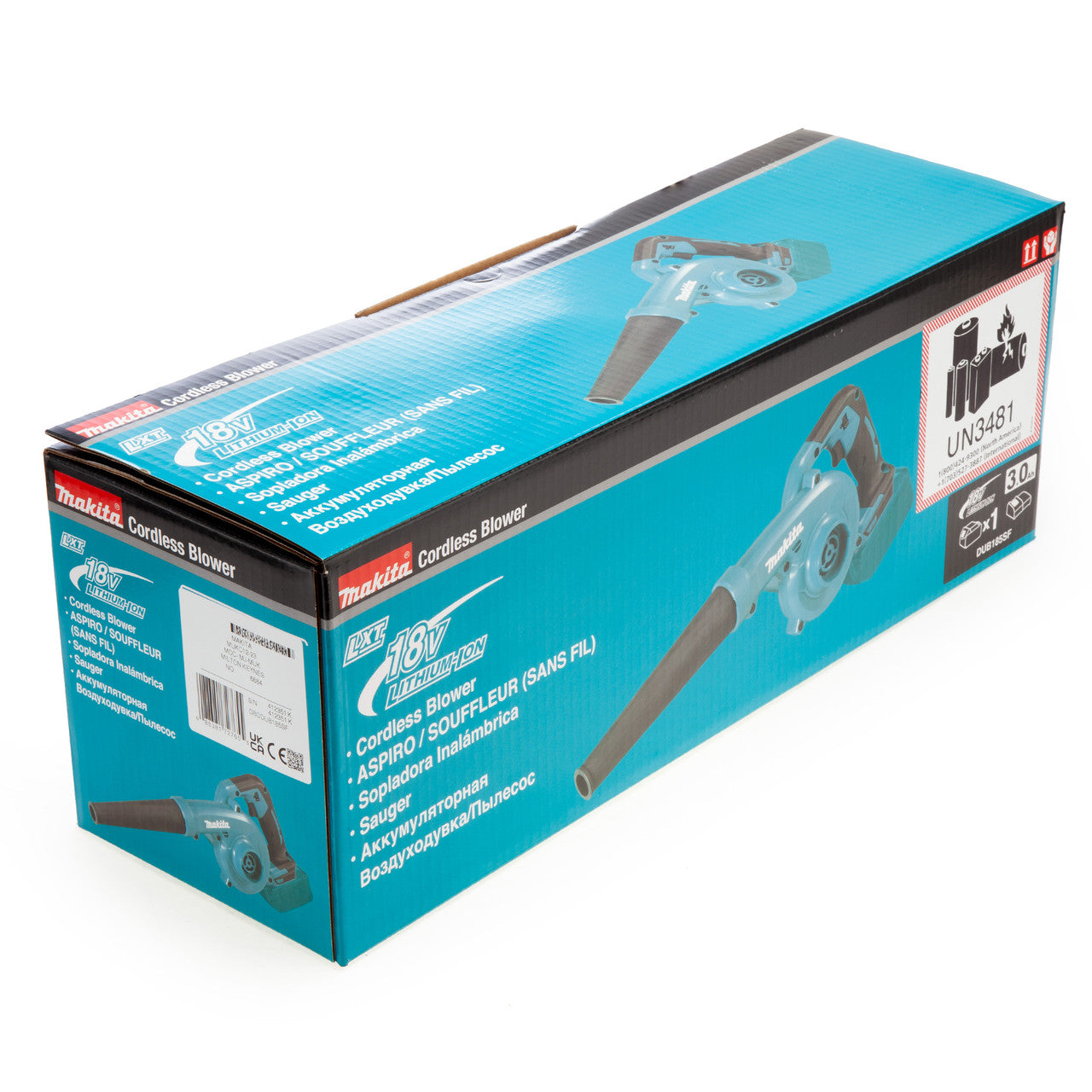 Makita DUB185SF 18V LXT Blower / Vacuum (1 x 3.0Ah Battery) 5