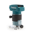 Makita DRT52Z cordless trimmer with Extreme Protection Technology for dust and water resistance.