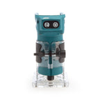 Makita DRT52Z cordless trimmer with Extreme Protection Technology for dust and water resistance.