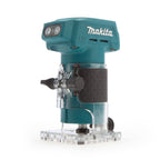 Makita DRT52Z cordless trimmer with Extreme Protection Technology for dust and water resistance.