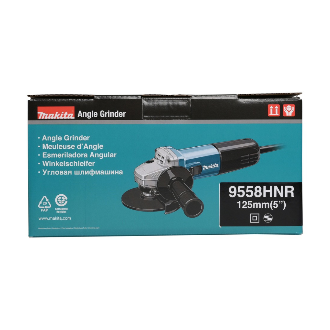 Makita 9558HNR 125mm Angle Grinder (240V)