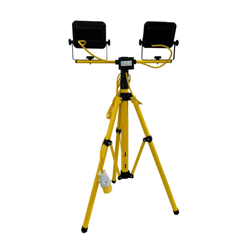 Connexion 10914 LED Telescopic Dual Head Tripod Light 2x20W (110V)