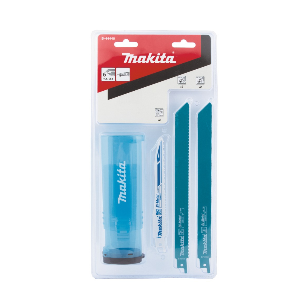 Makita B-44448 Assorted Reciprocating Saw Blades (6 Pack)