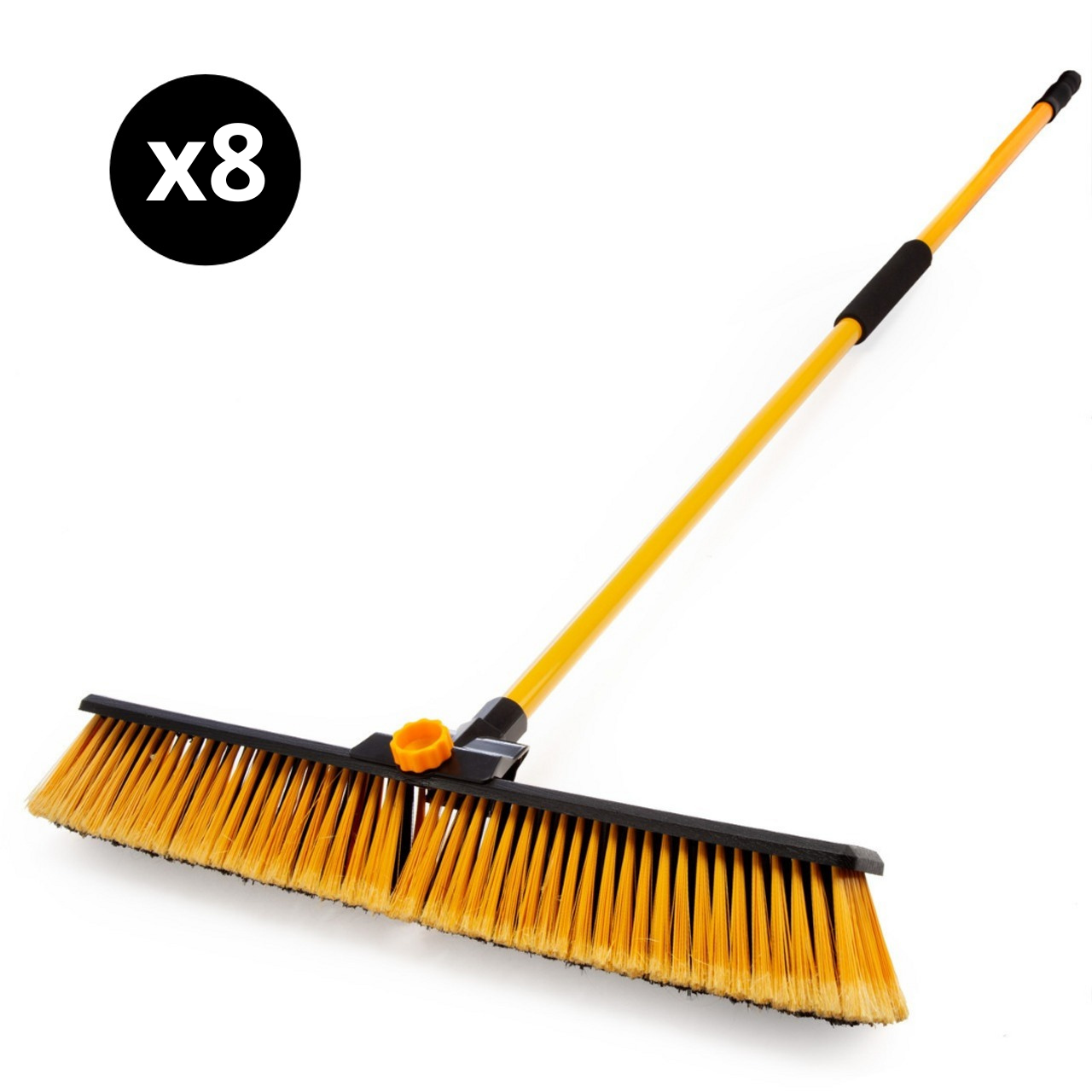 XTrade X0600002 Heavy Duty Broom 24"/610mm (Pack of 8)