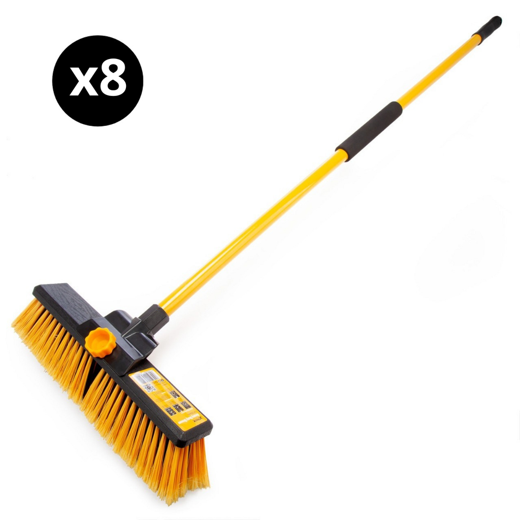 XTrade X0600003 Heavy Duty Broom 14"/356mm (Pack of 8)