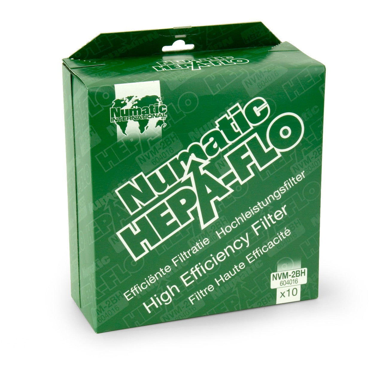 Numatic NVM-2BH HepaFlo Filter Bags for NRV370 15L (10 Pack)