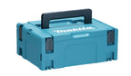Makpac Type 2 case offers durable, stackable storage for Makita tools and accessories, ensuring easy transport and protection on the go.