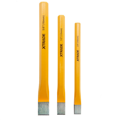 XTrade X0900233 Cold Chisel Set (3 Piece)