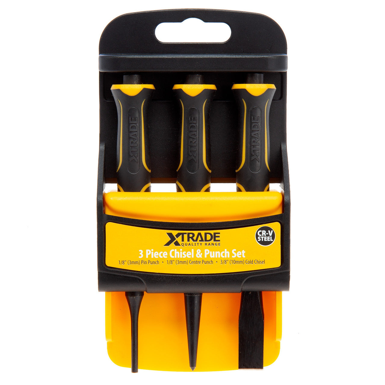 XTrade X0900235 Chisel & Punch Set (3 Piece)