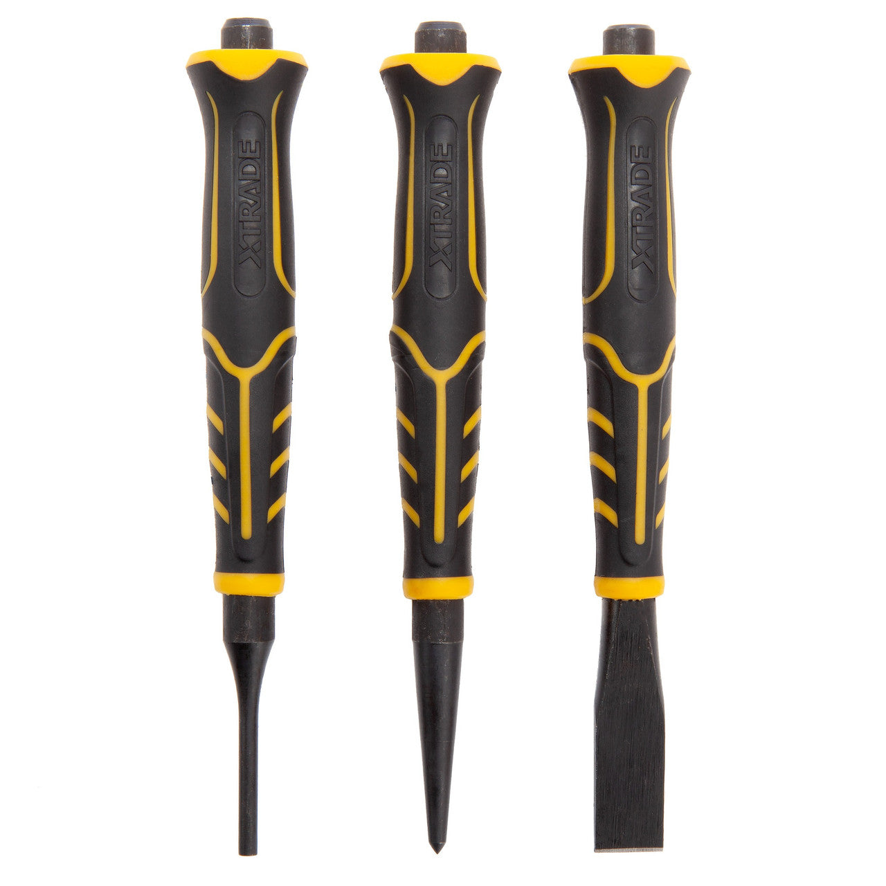 XTrade X0900235 Chisel & Punch Set (3 Piece)