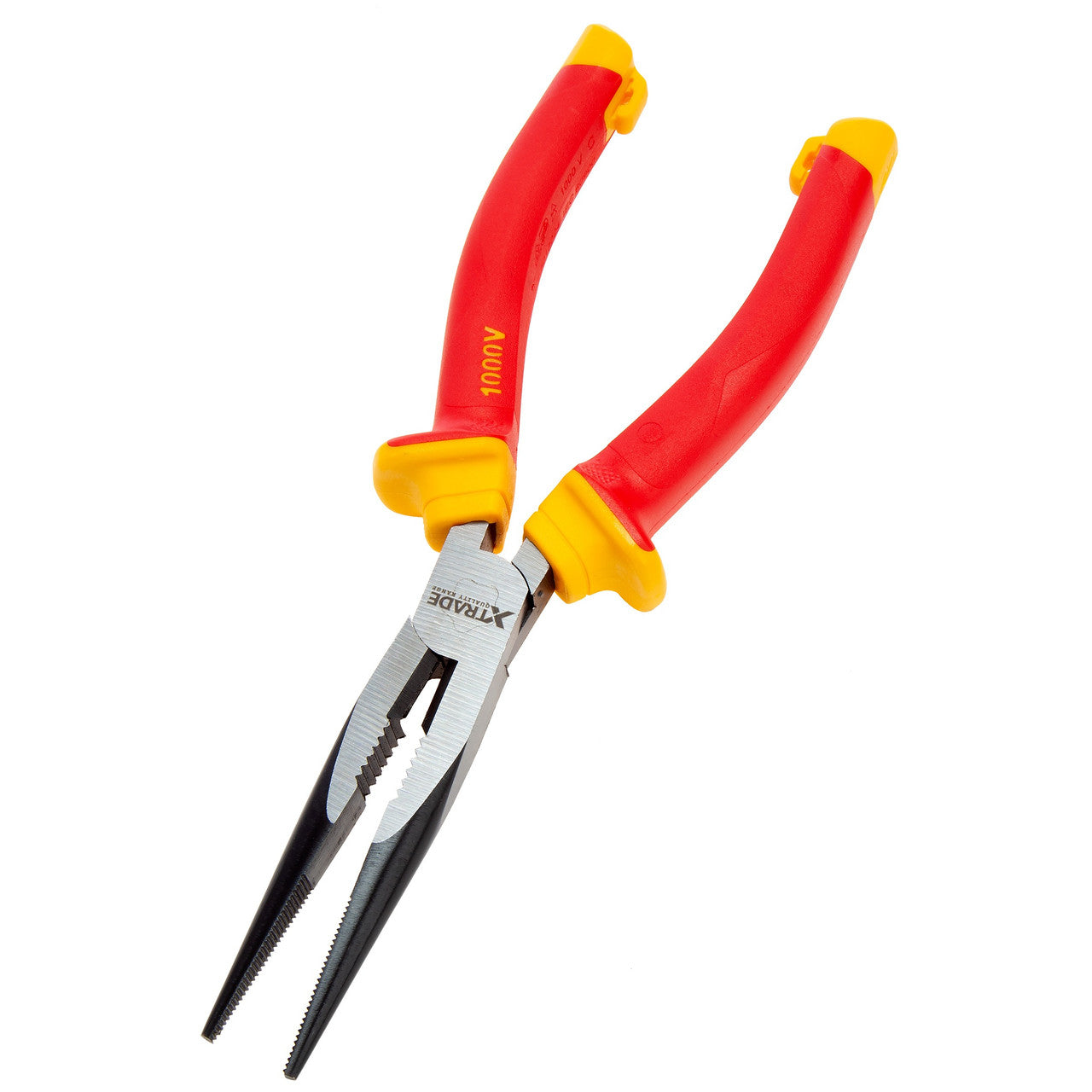 XTrade X0900229 VDE Long Nose Pliers 8"/200mm