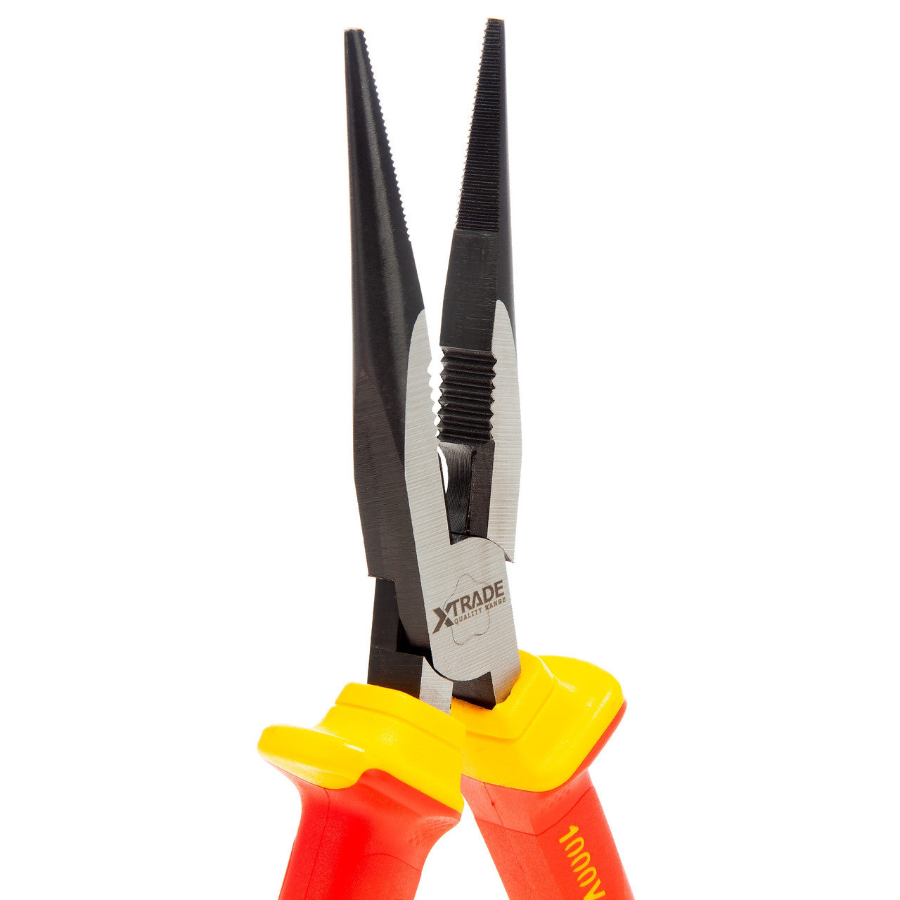 XTrade X0900229 VDE Long Nose Pliers 8"/200mm