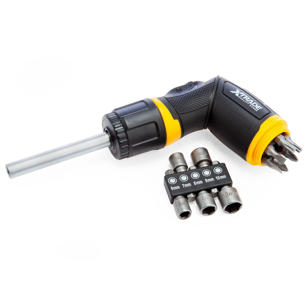 XTrade X0900219 Ratchet Screwdriver Set (12 Piece)