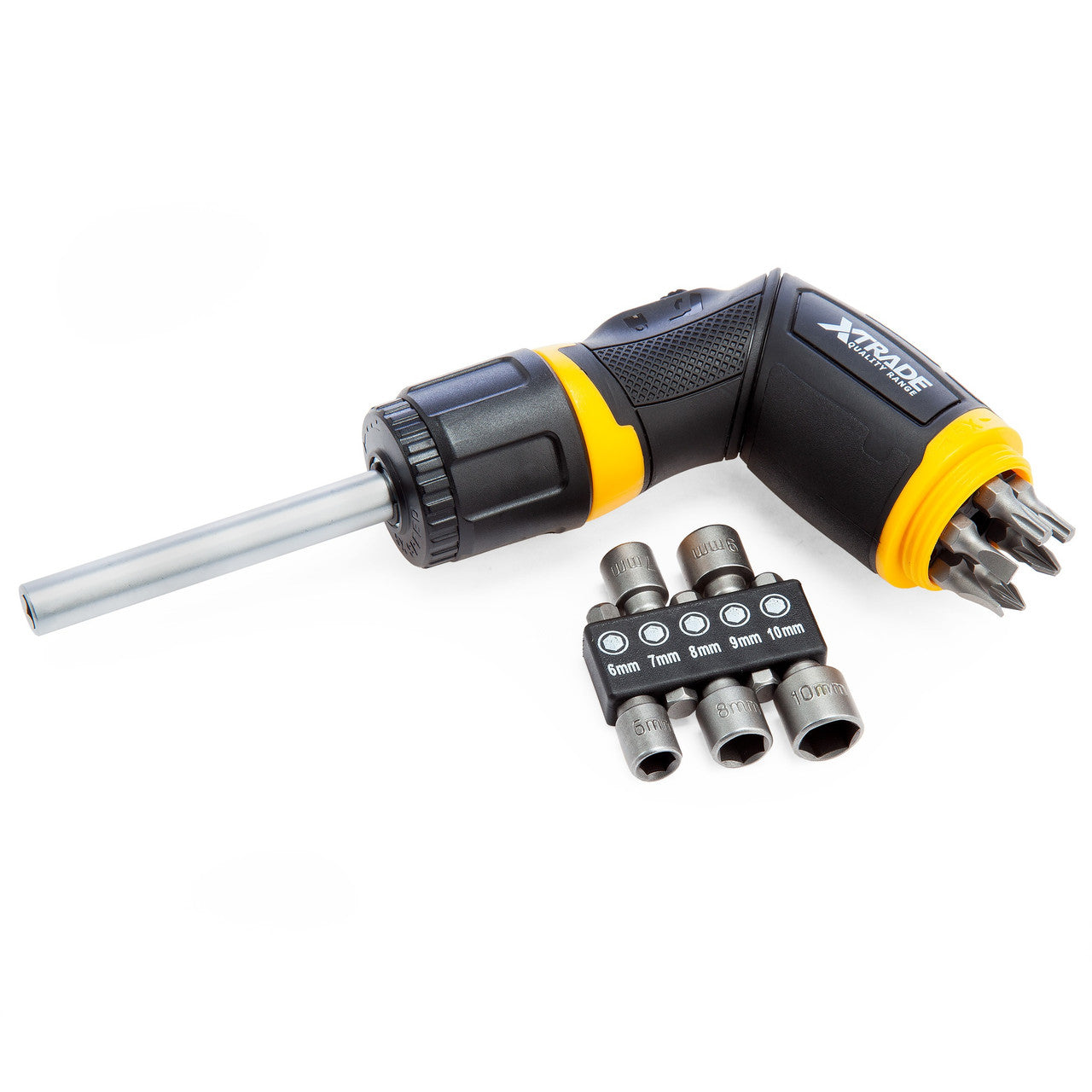 XTrade X0900219 Ratchet Screwdriver Set (12 Piece)