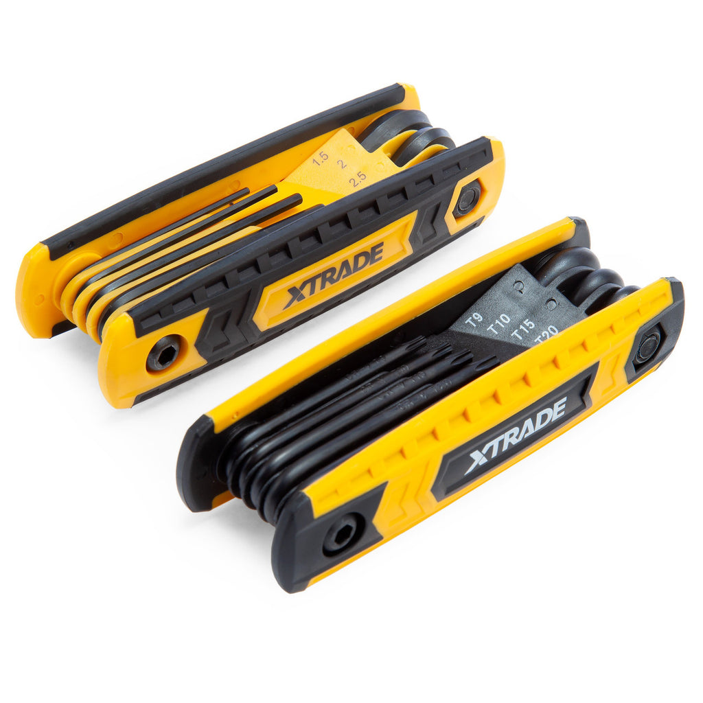 XTrade X0900227 Torx & Metric Folding Hex Key Set (2 Piece)