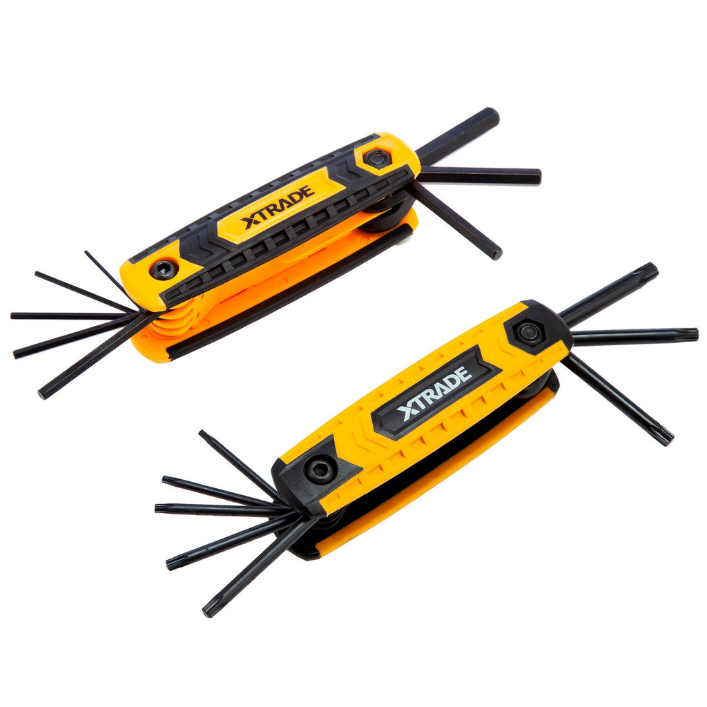XTrade X0900227 Torx & Metric Folding Hex Key Set (2 Piece)