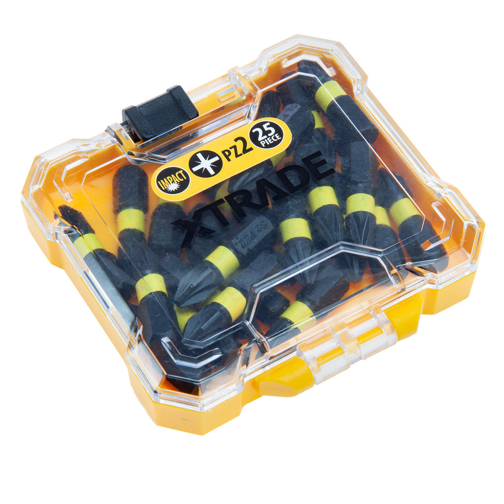 XTrade X0900238 PZ2 Impact Screwdriver Bits (25 Piece)