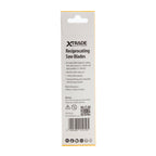 XTrade SS922EF Reciprocating Saw Blades for Metal back of box