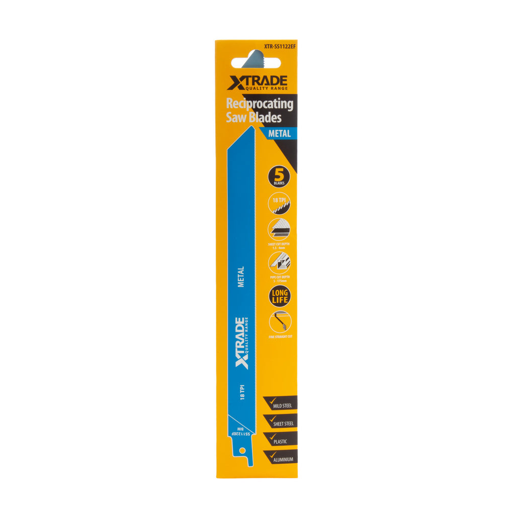 XTrade SS1122EF Flexible for Metal Reciprocating Saw Blades  front