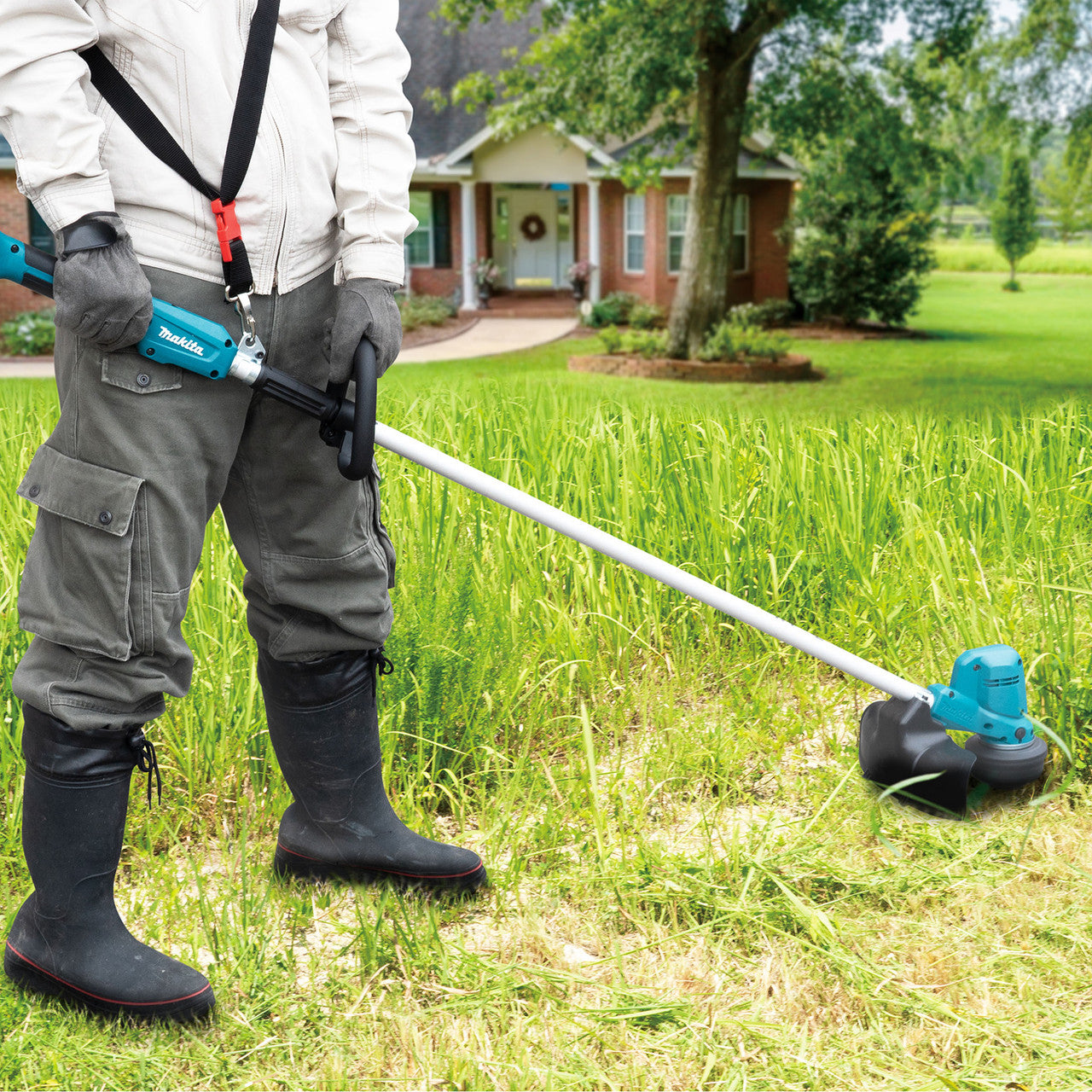 Makita DUR194RTX2 18V LXT Grass Trimmer 2