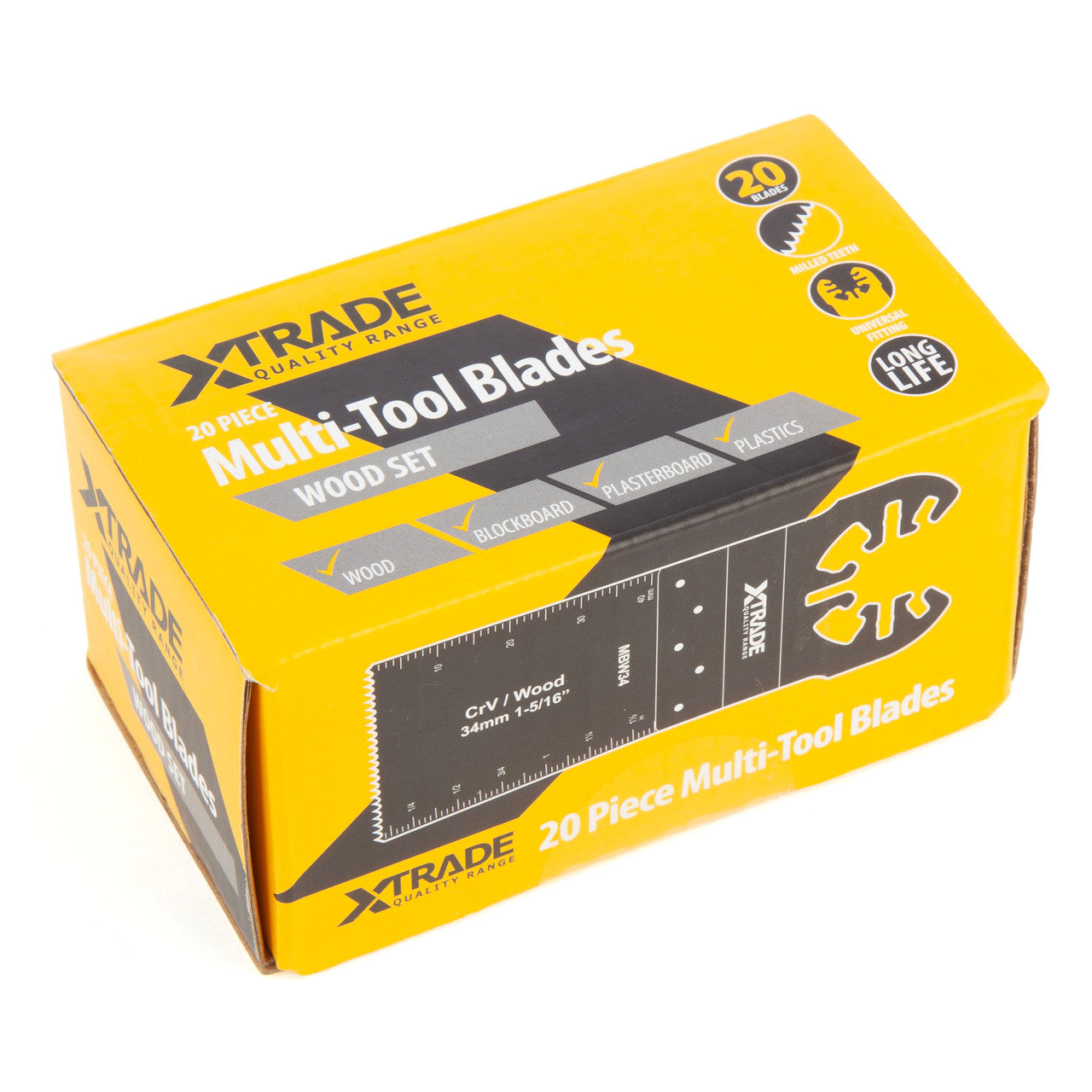 XTrade MBW34-20 Multi-Tool Blades for Wood