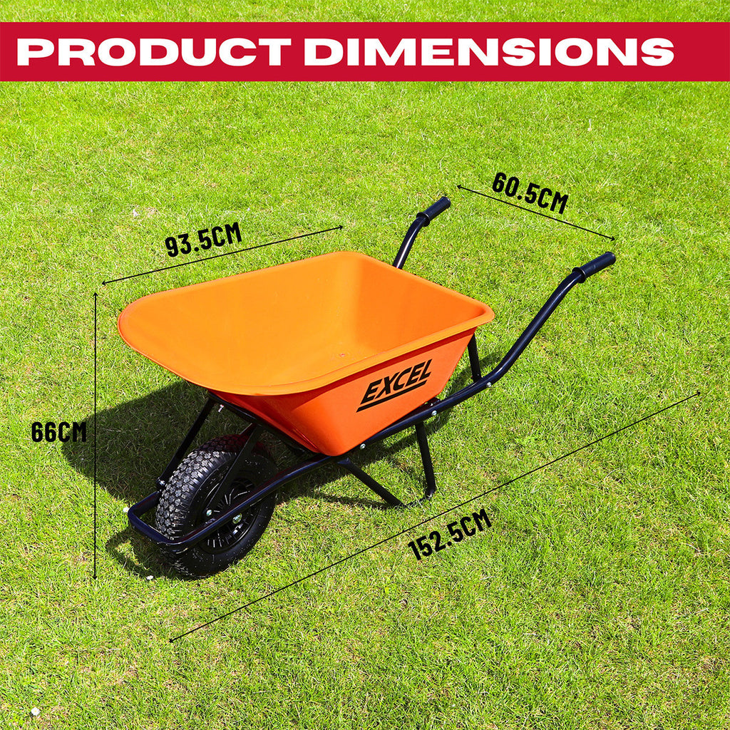 Excel 30372 Heavy Duty Wheelbarrow 6
