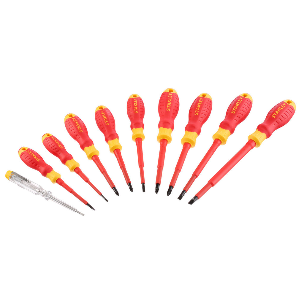 Stanley STHT60032-0 VDE Insulated Screwdriver Set (10 Piece) 2