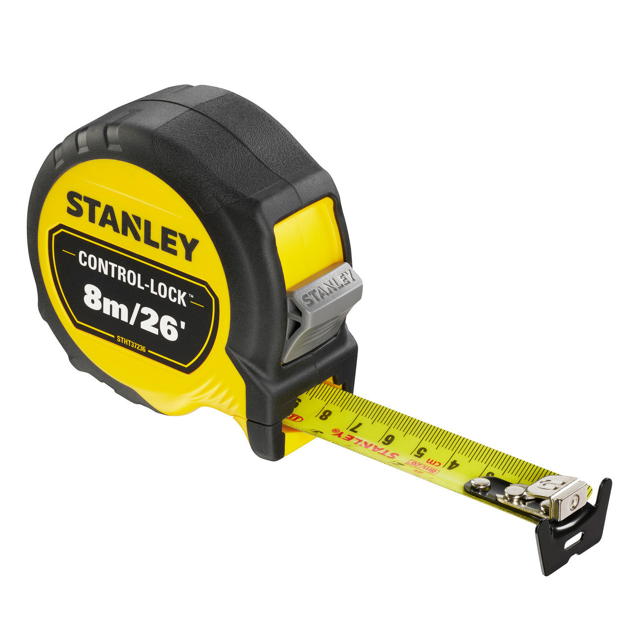 Stanley STHT37236-5 Metric/Imperial CONTROL-LOCK Tape Measure 8m (25mm Wide)