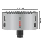 Bosch 2608594410 Pro Multi Material PC Plus Hole Saw 102mm 2