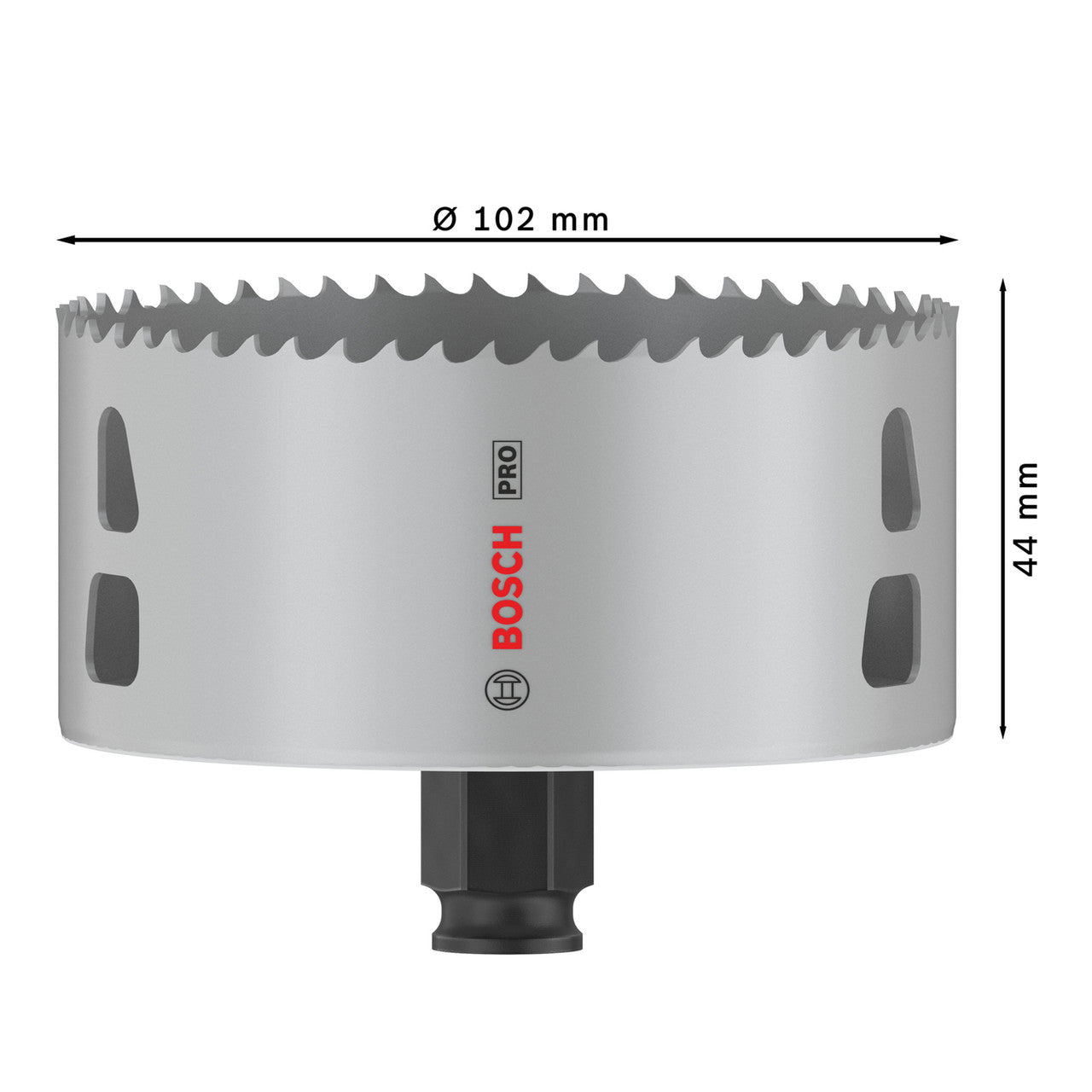 Bosch 2608594410 Pro Multi Material PC Plus Hole Saw 102mm 2