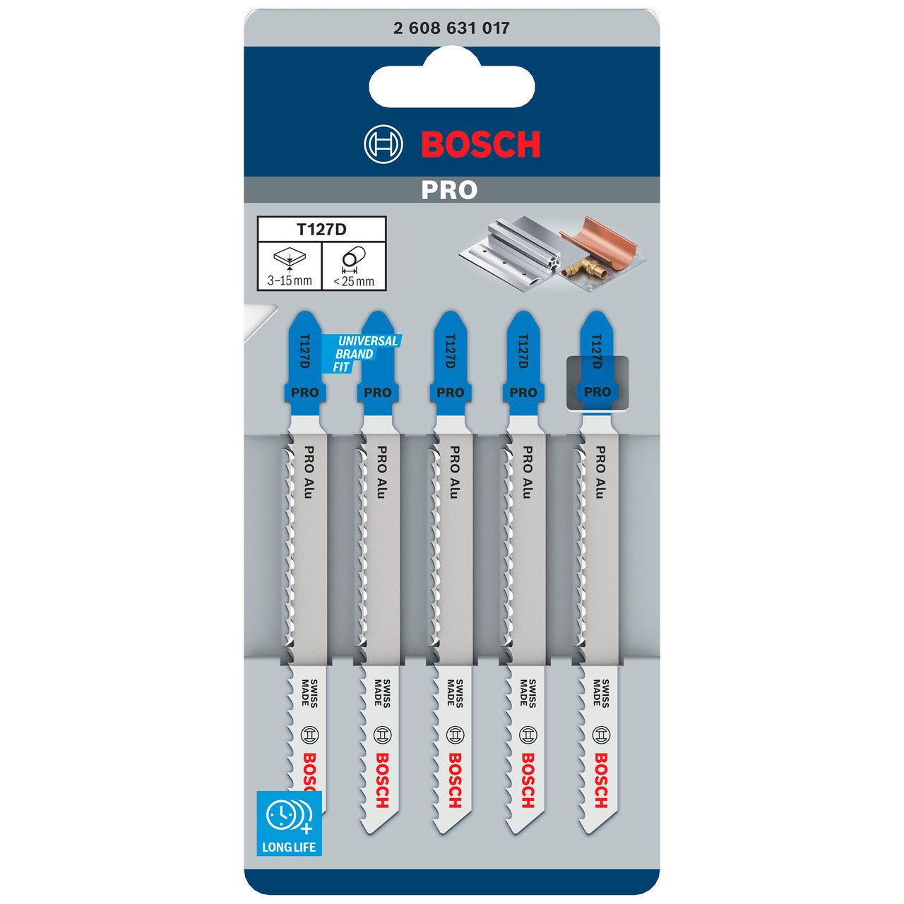 Bosch T127D Packaging