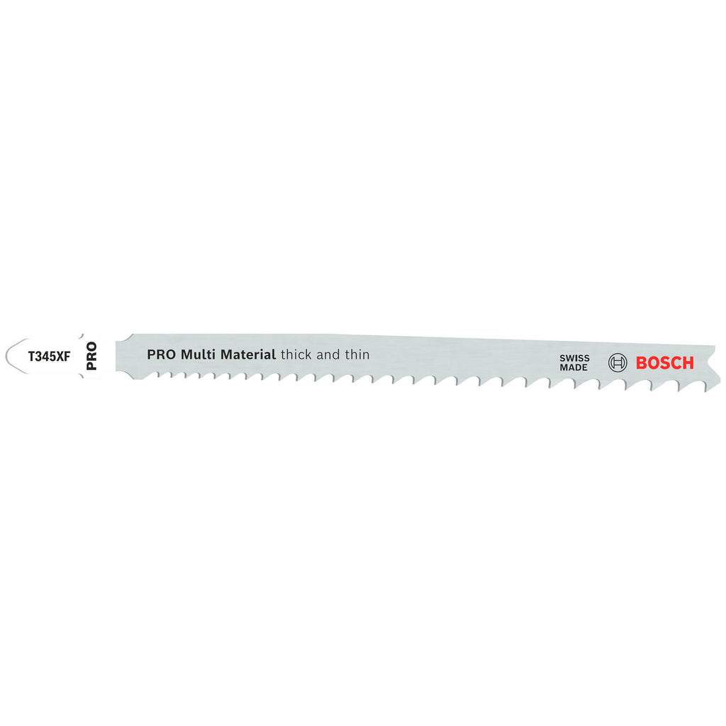 Bosch T345XF PRO Thick & Thin Multi-Material Jigsaw Blade