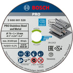 Bosch 2608601520 PRO Stainless Steel & Metal Cutting Disc