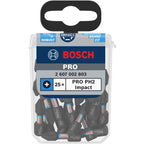 Bosch 2607002803 PRO Impact Screwdriver Bit Packaging