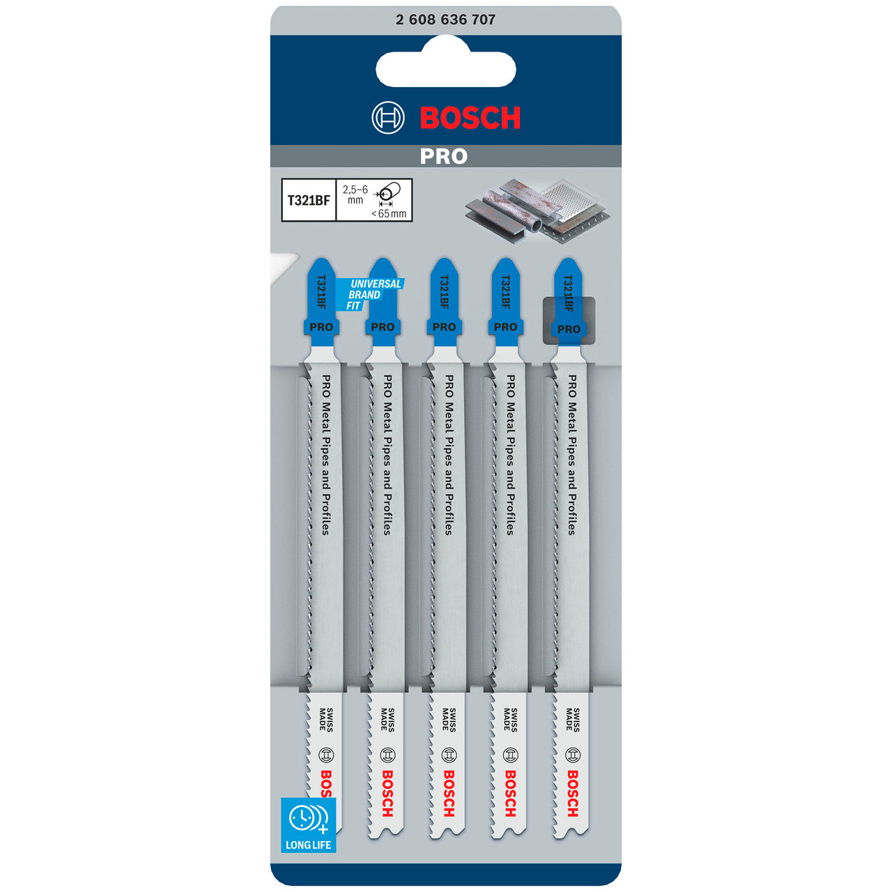Bosch T321BF PRO Jigsaw Blade Packaging