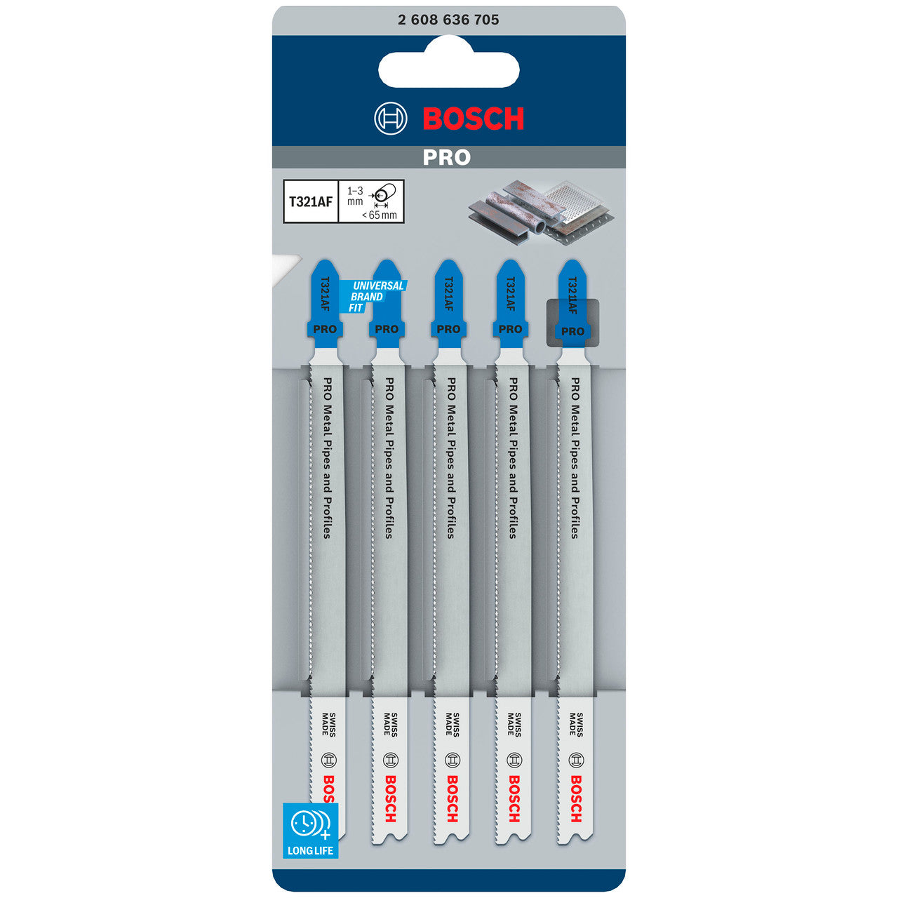 Bosch T321AF PRO Jigsaw Blade Packaging