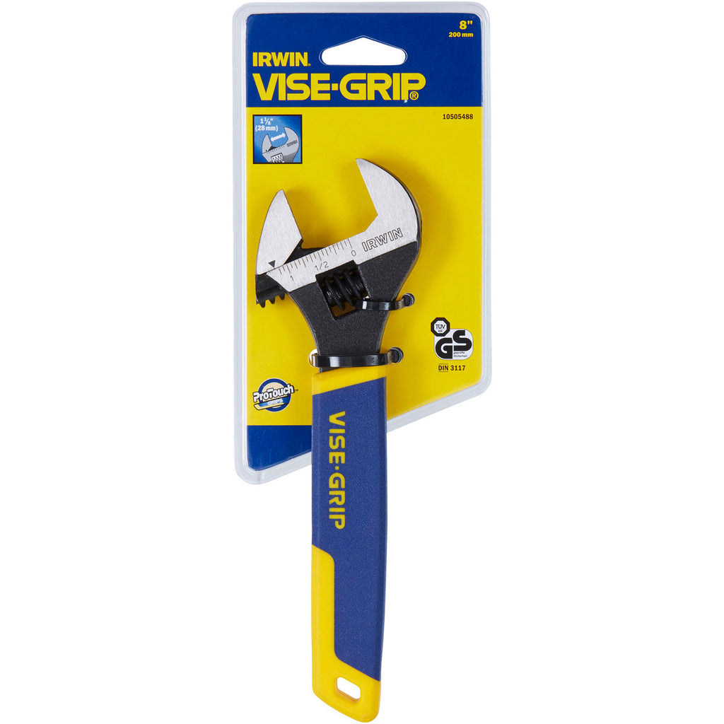 Irwin 10505488 Vise-Grip Adjustable Wrench Packaging